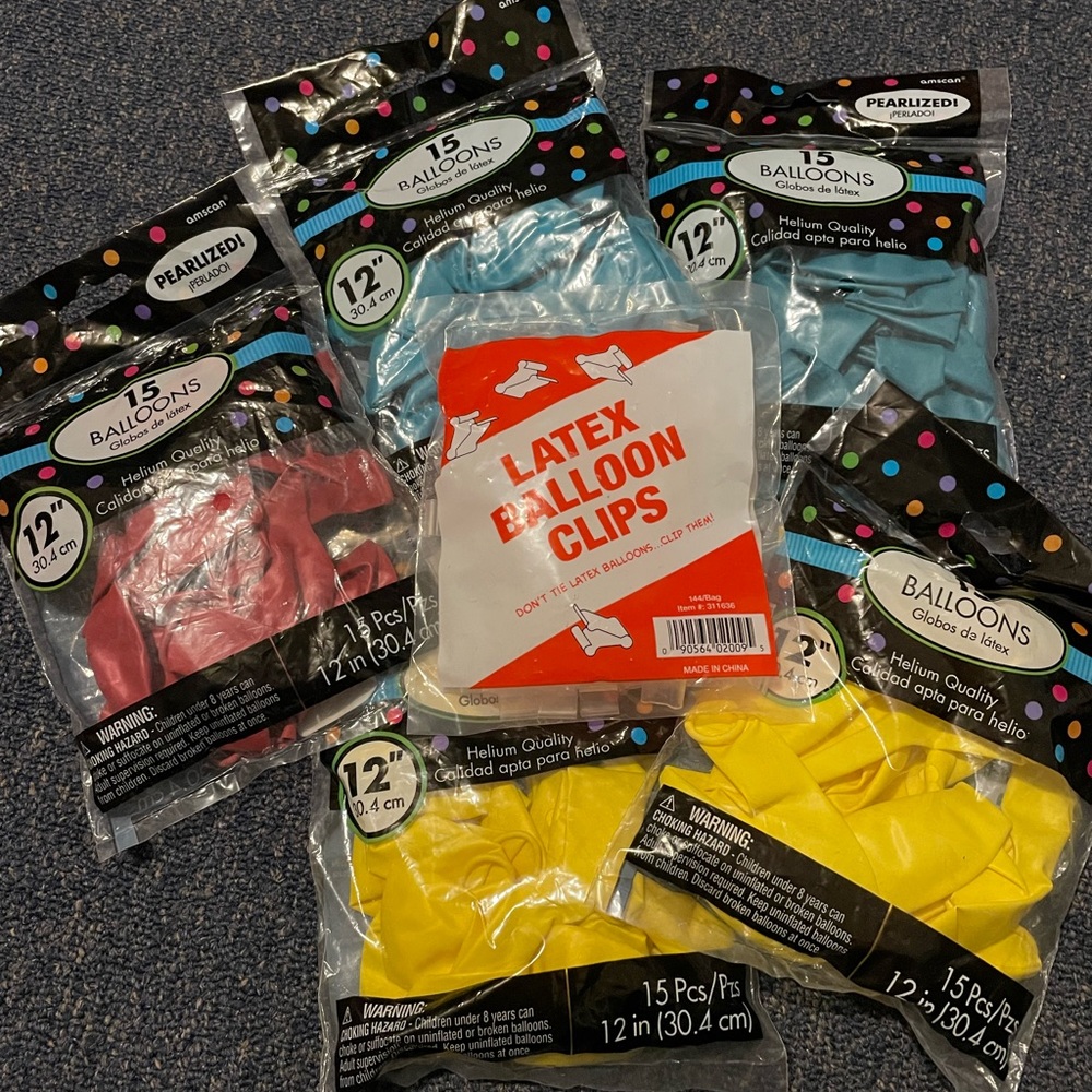 Amscan helium quality balloons